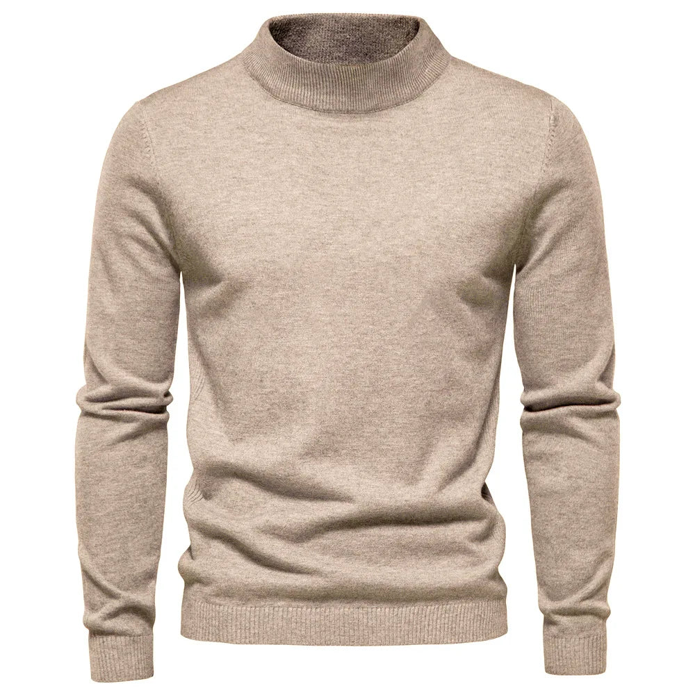 Half turtleneck for men