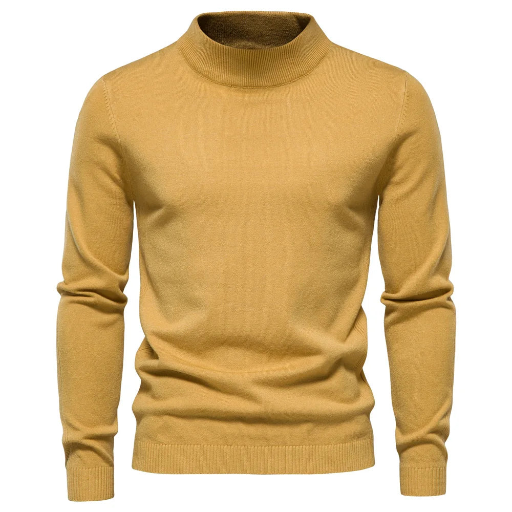 Half turtleneck for men