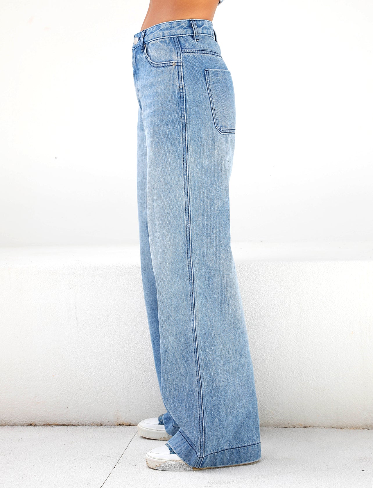 High Waist Loose Jeans