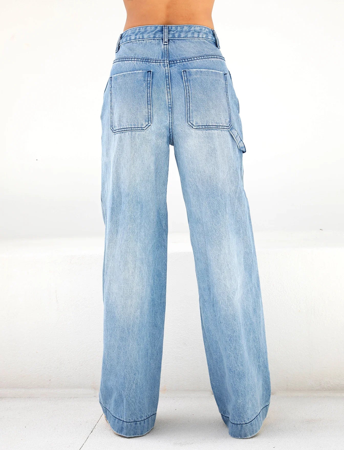 High Waist Loose Jeans