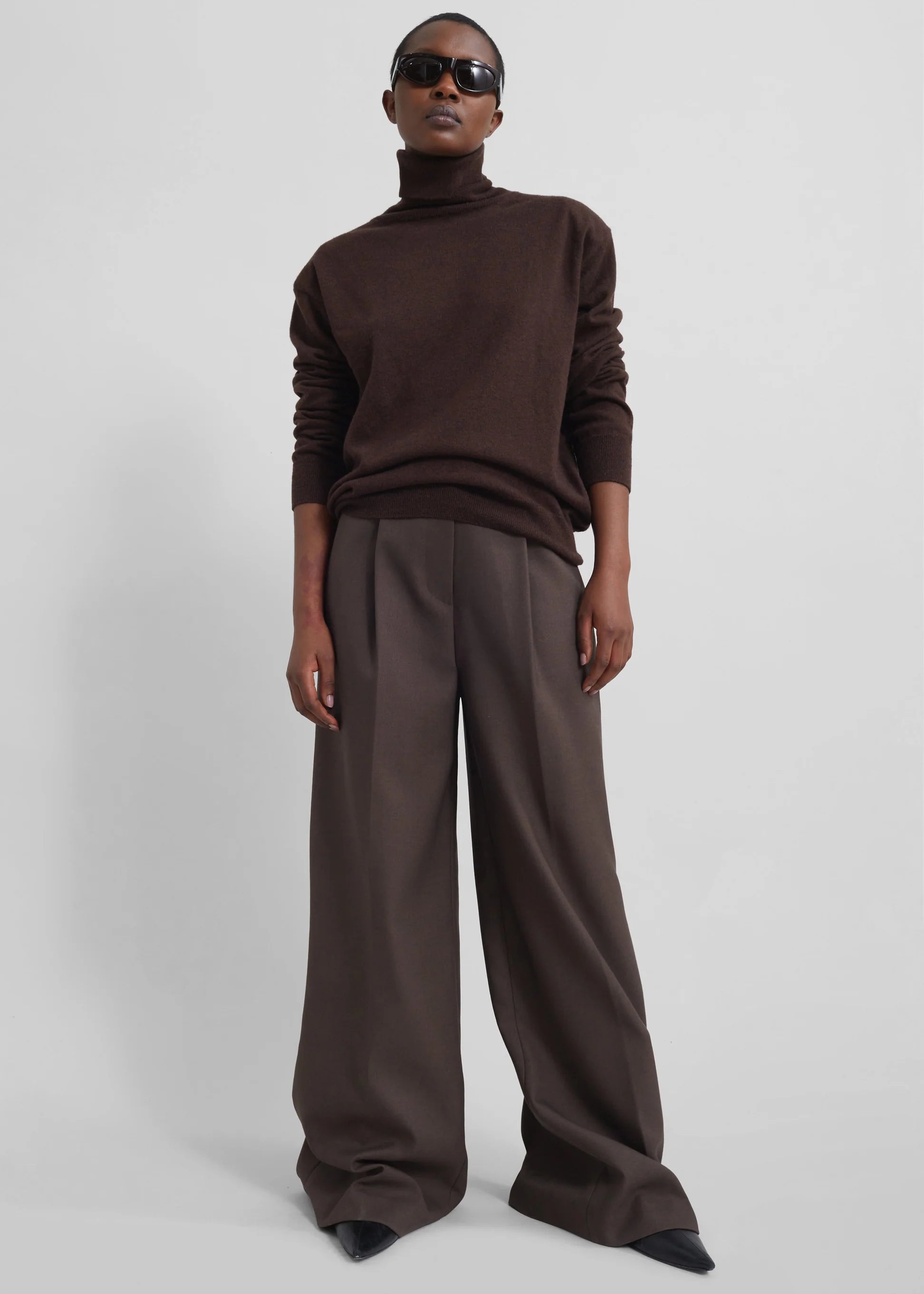 Classic Wide Leg Trousers