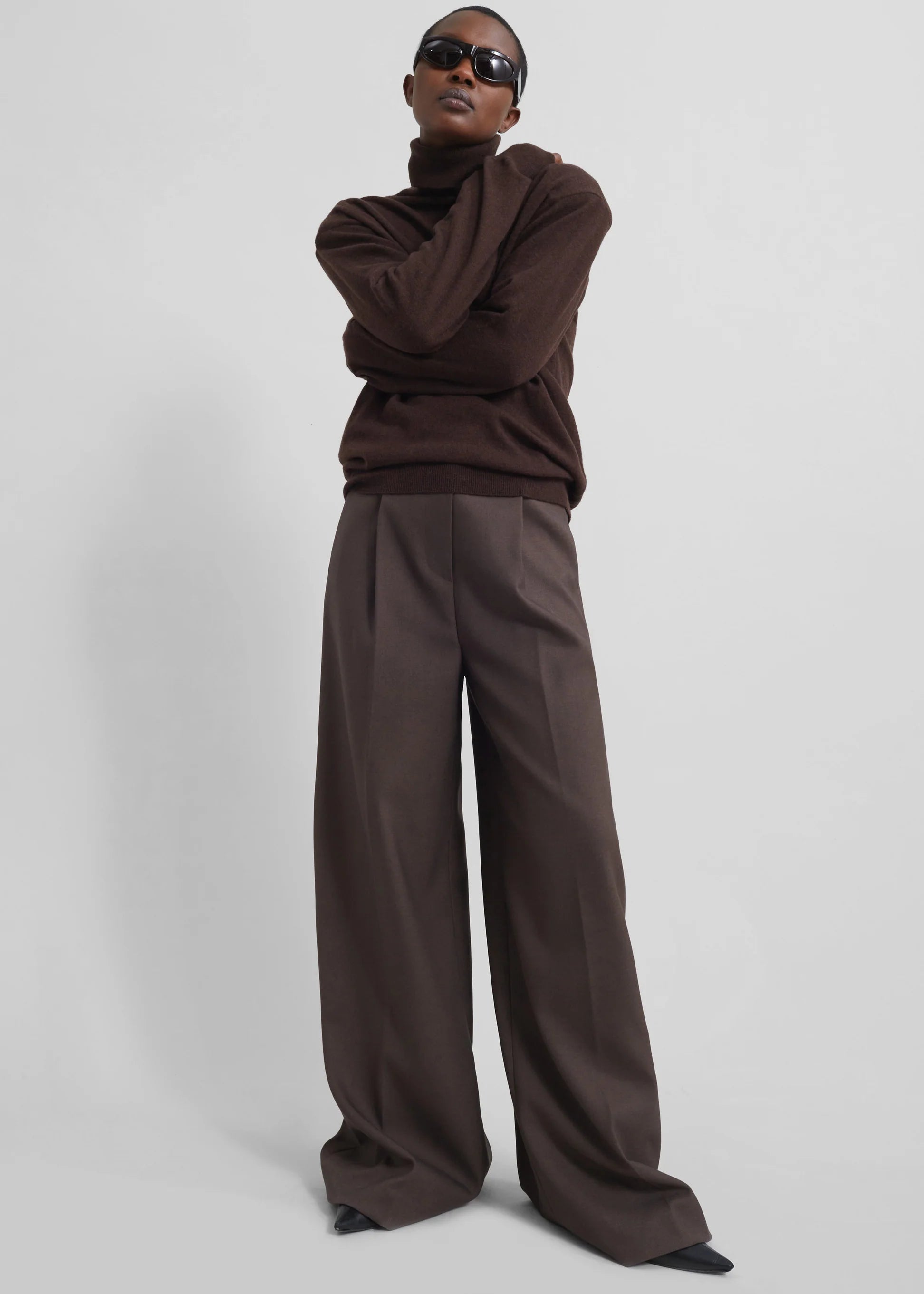 Classic Wide Leg Trousers