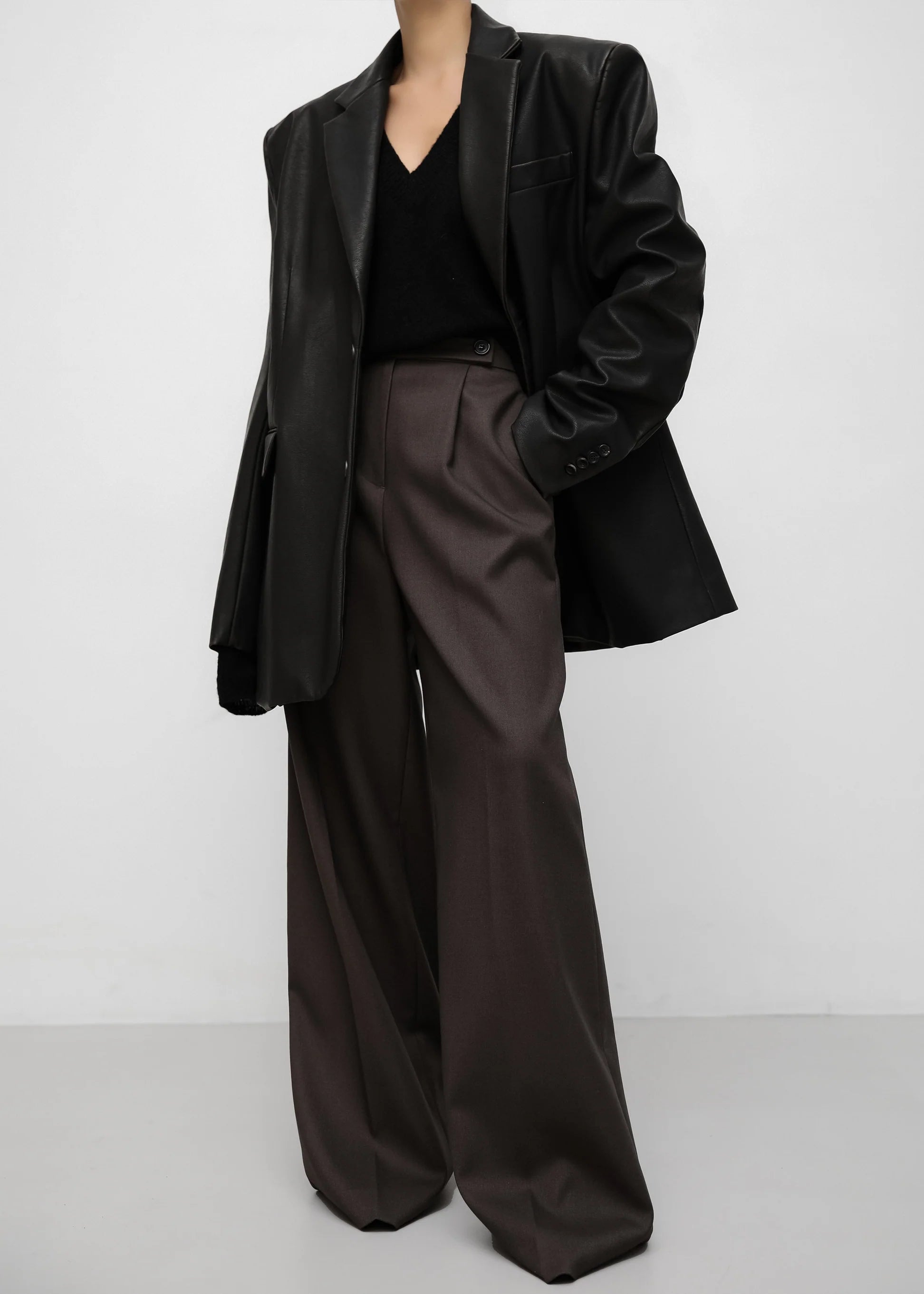 Classic Wide Leg Trousers