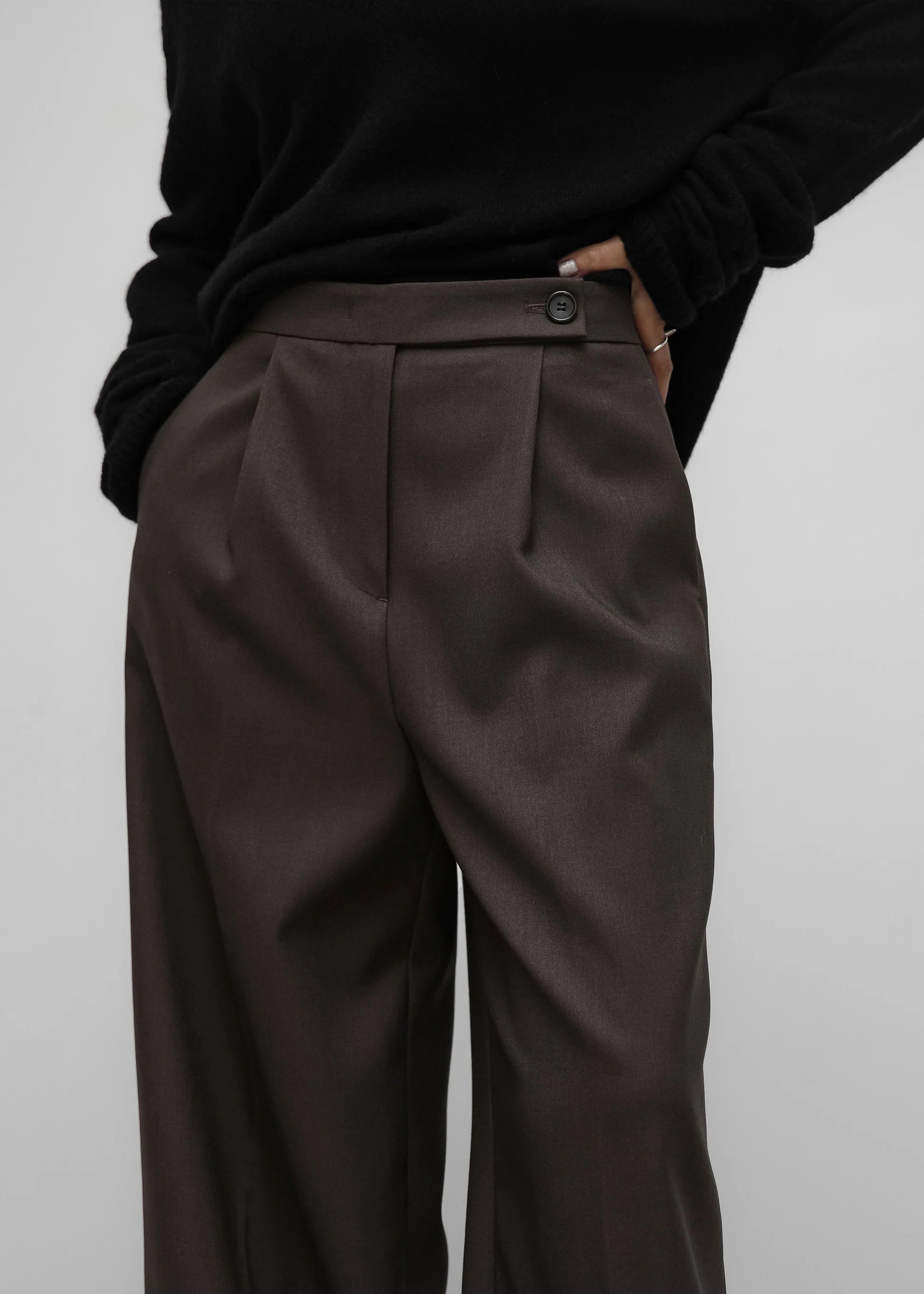 Classic Wide Leg Trousers