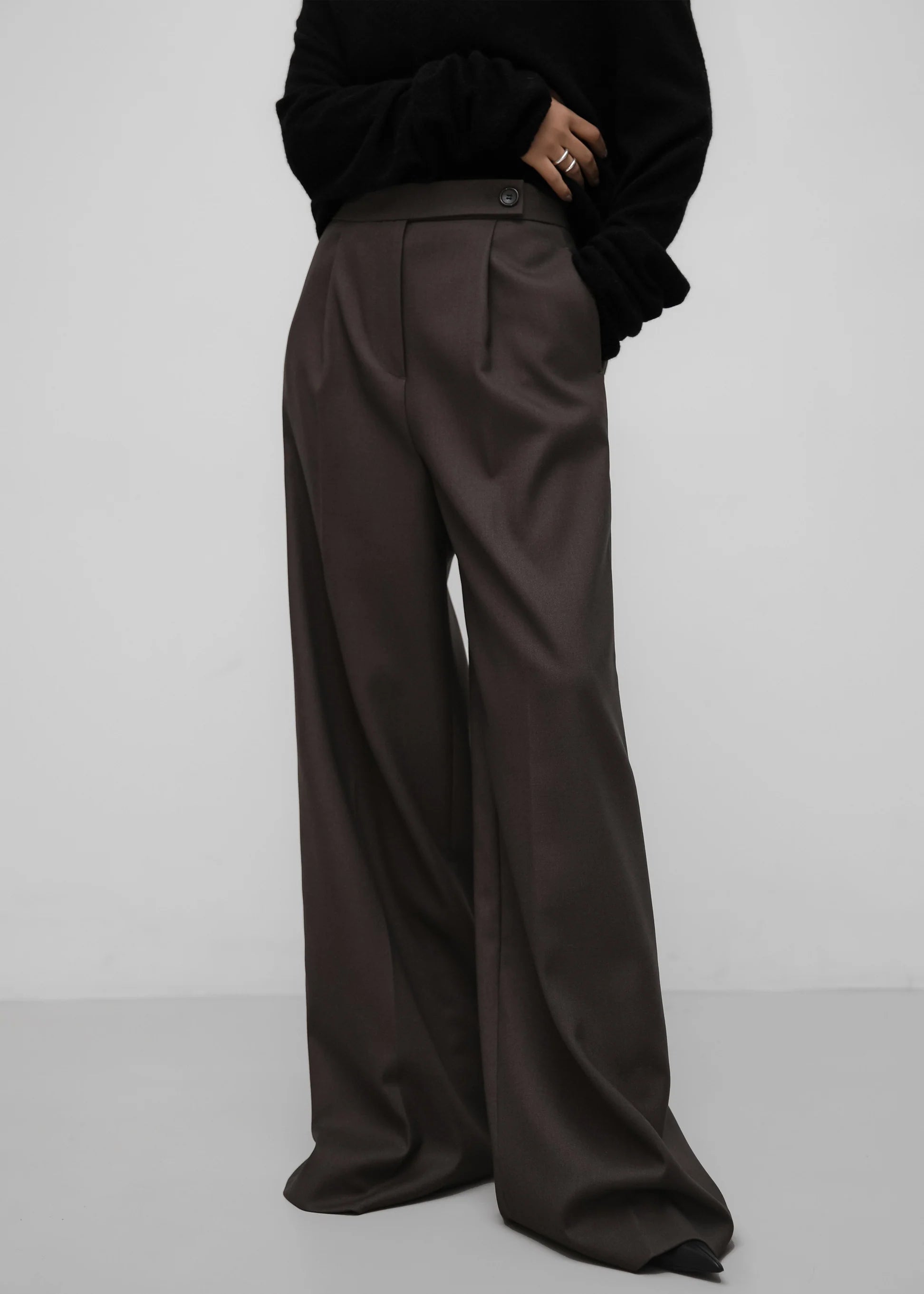 Classic Wide Leg Trousers