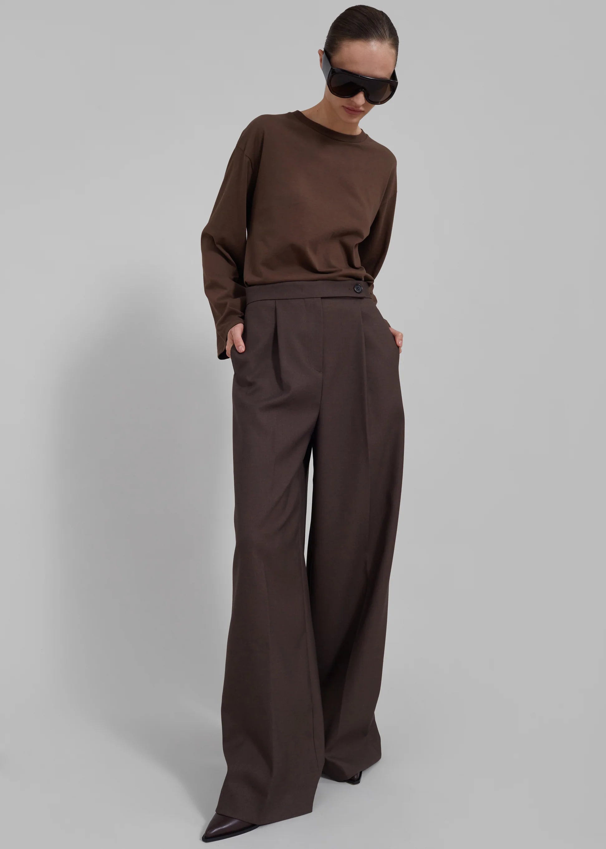 Classic Wide Leg Trousers