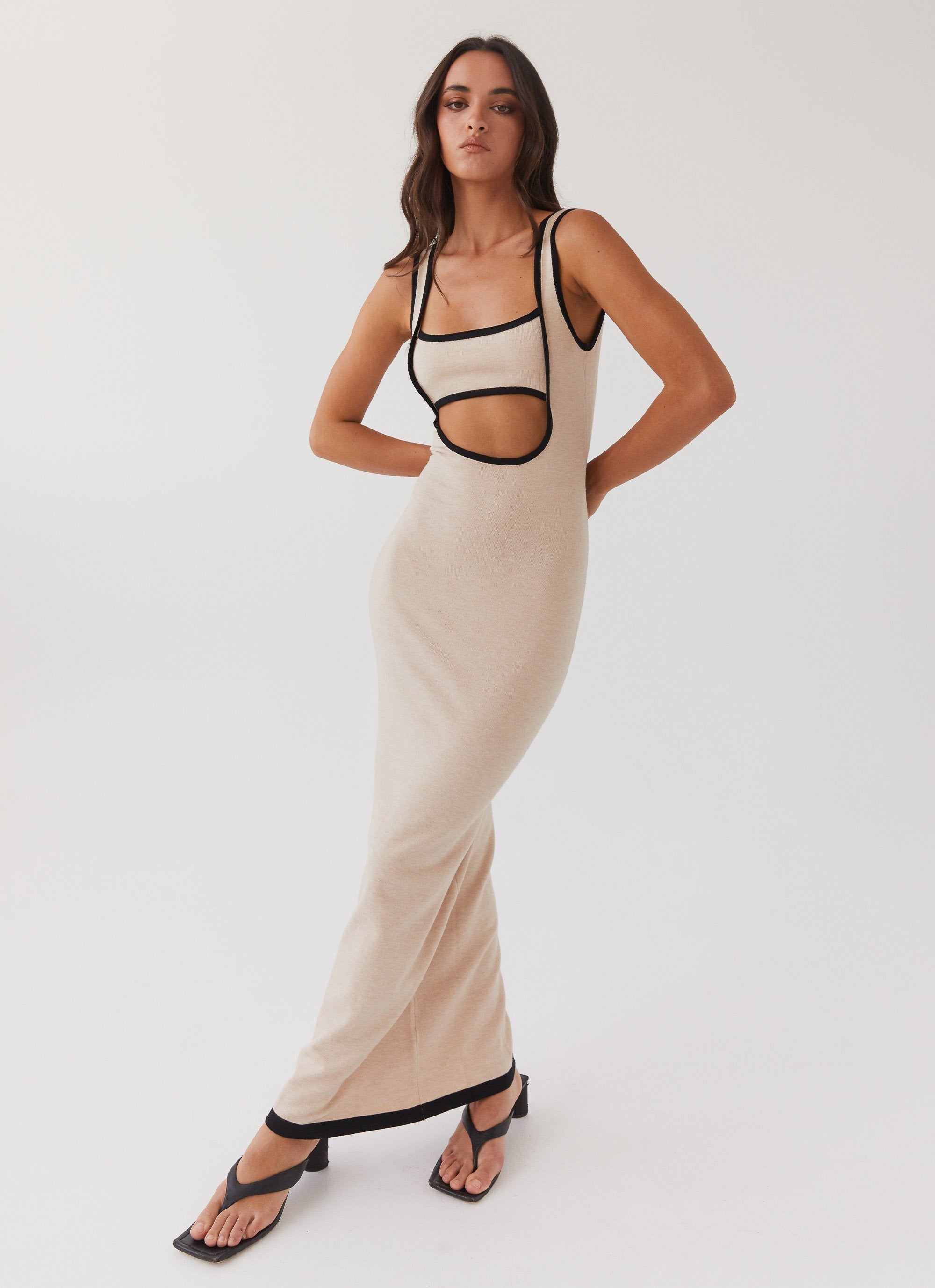 Holle Wollen Sling Maxi Dress