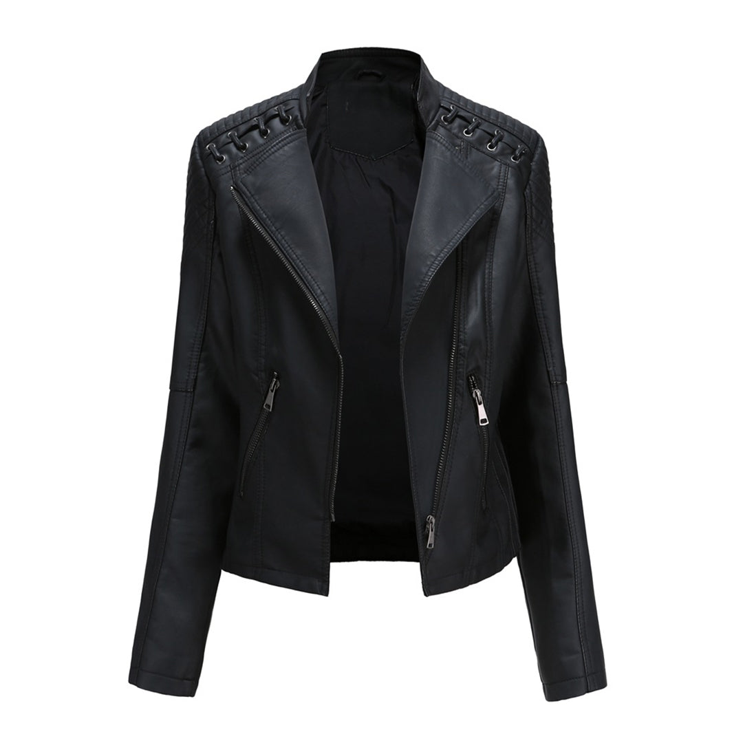 Stylish leather jacket