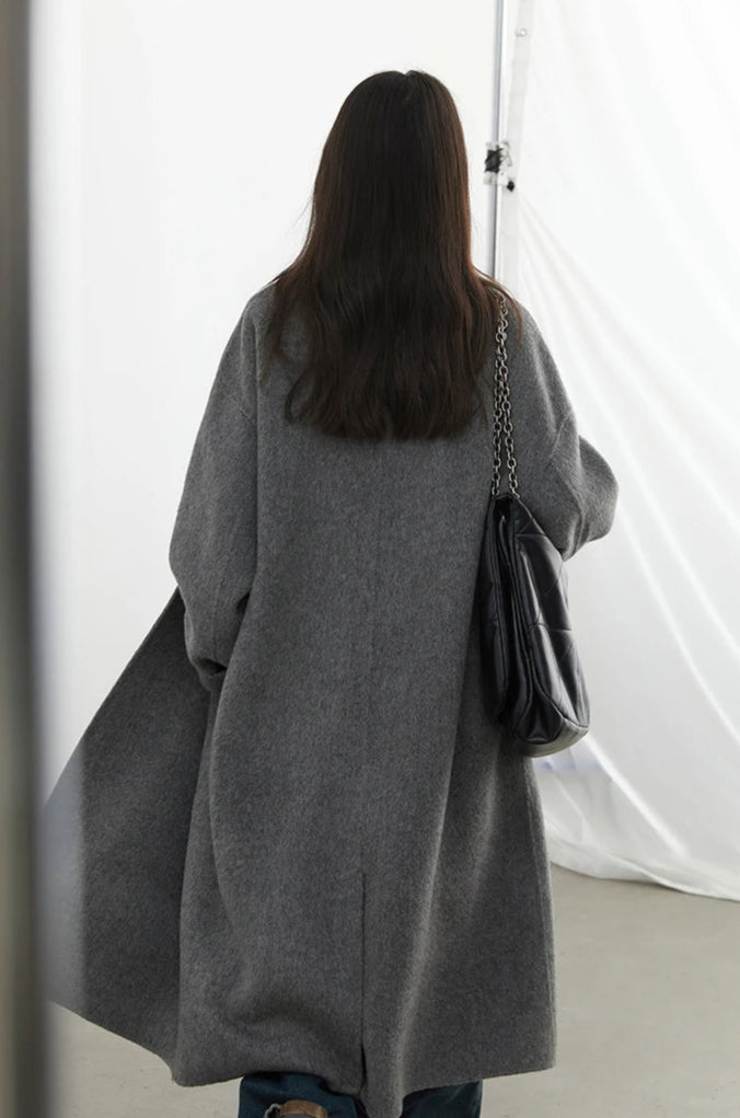 Oversized Woolen Coat