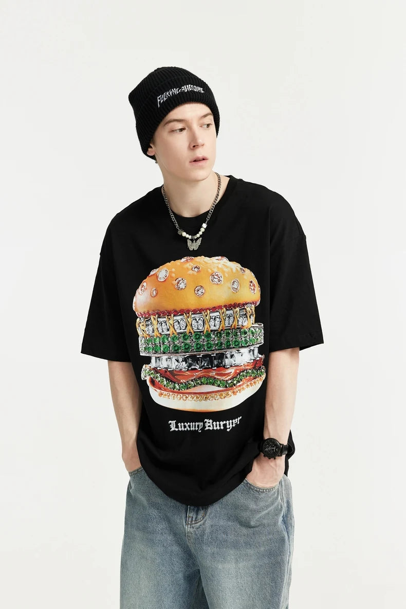 Hamburger Printed T-shirt