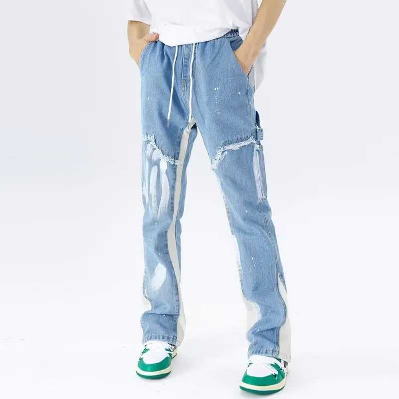 Streetwear Baggy Flare Jeans