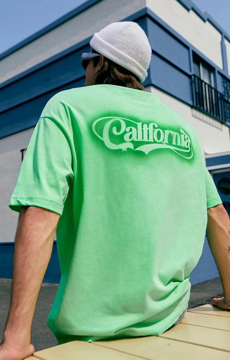 California Streetwear Green T-shirt