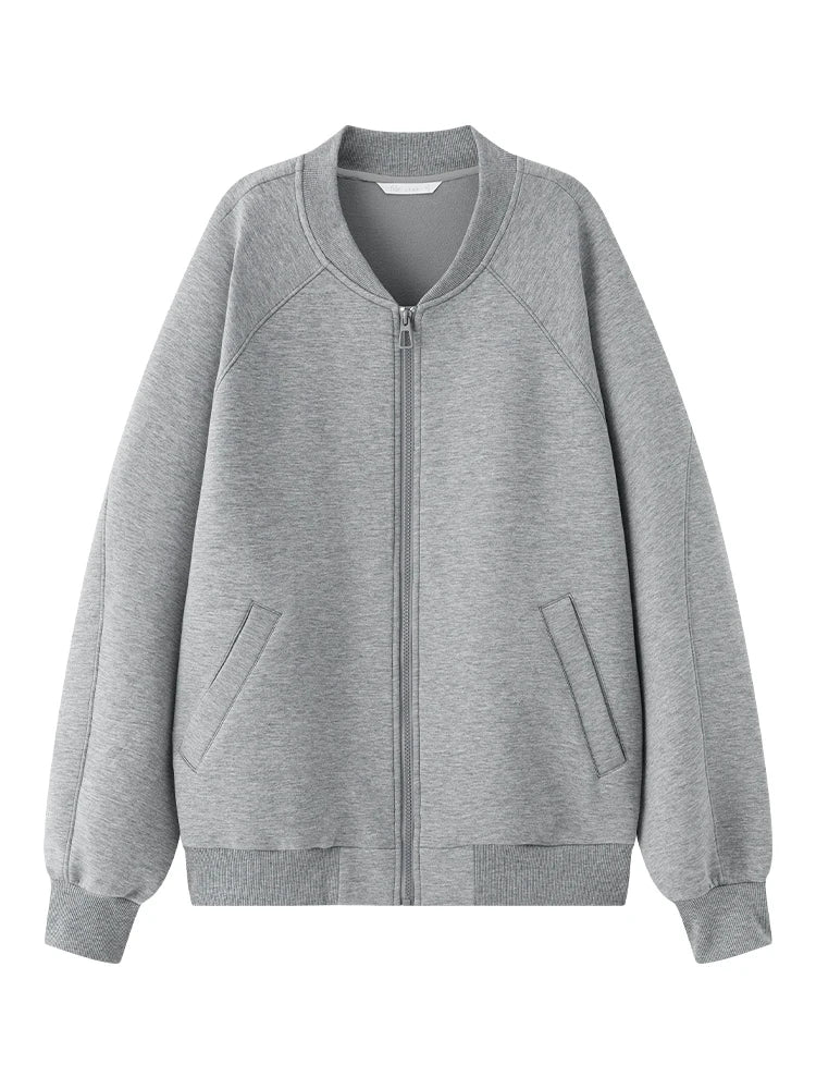 Lightweight Loose Gray Sport Suit
