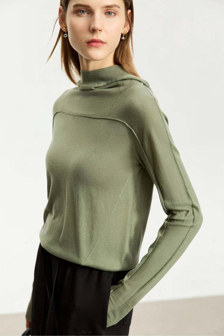 Slim-fit Hooded Sweater