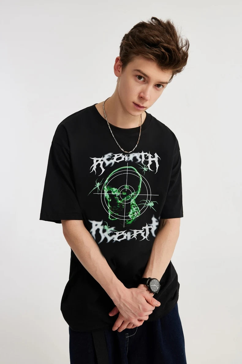 Skull Printed T-shirt