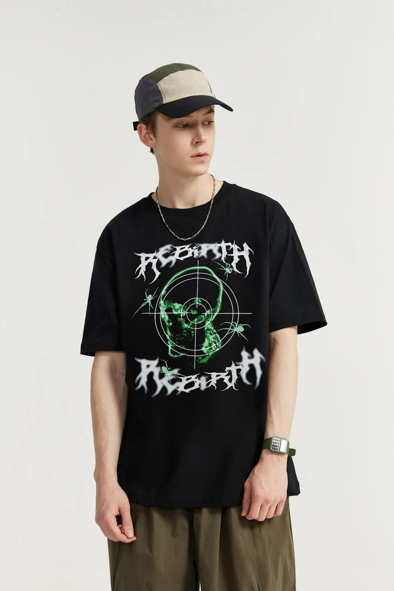 Skull Printed T-shirt