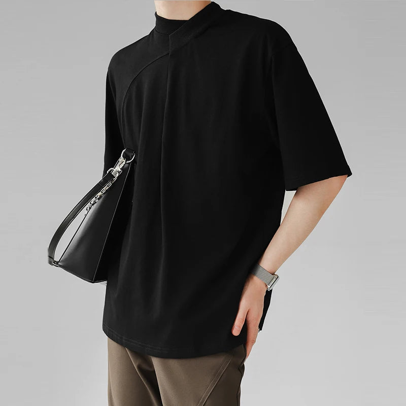 Turtleneck Short Sleeve T-shirt