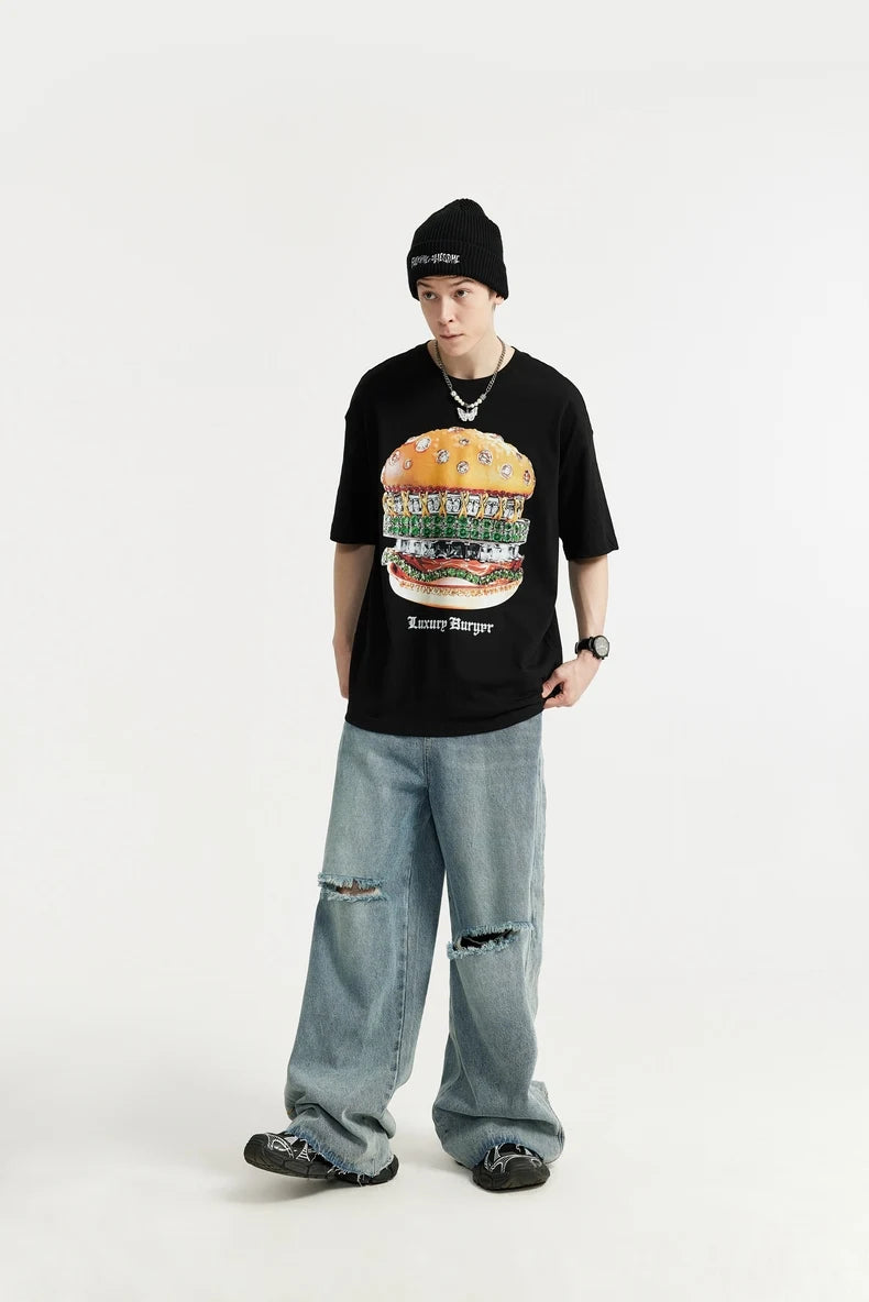 Hamburger Printed T-shirt