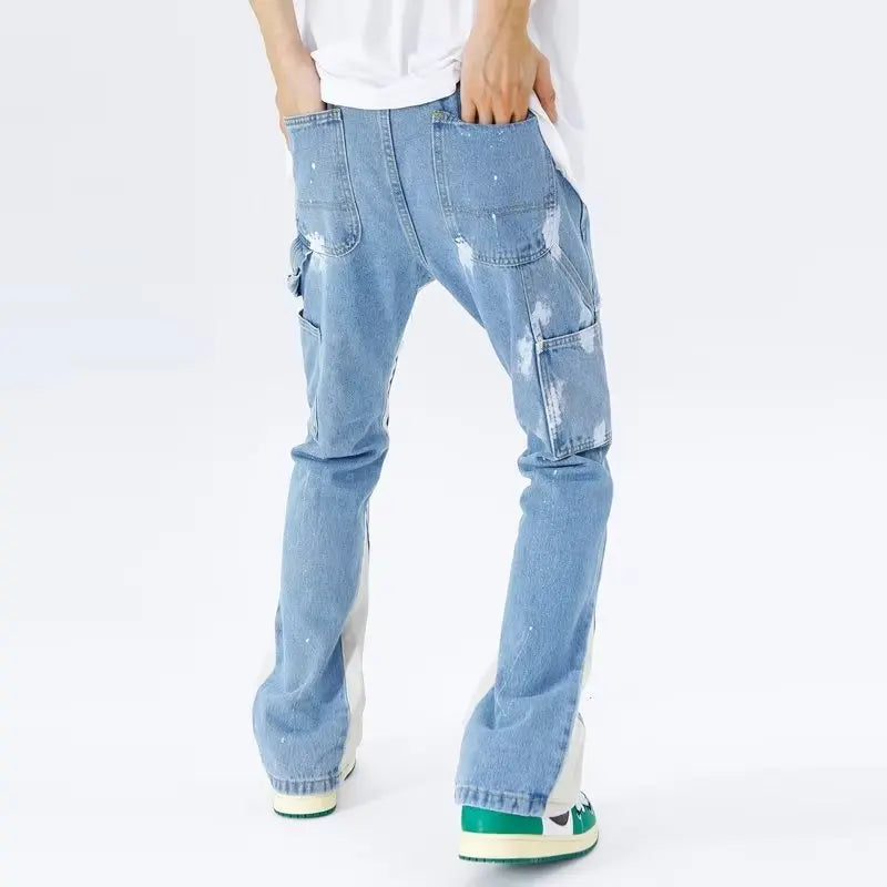 Streetwear Baggy Flare Jeans