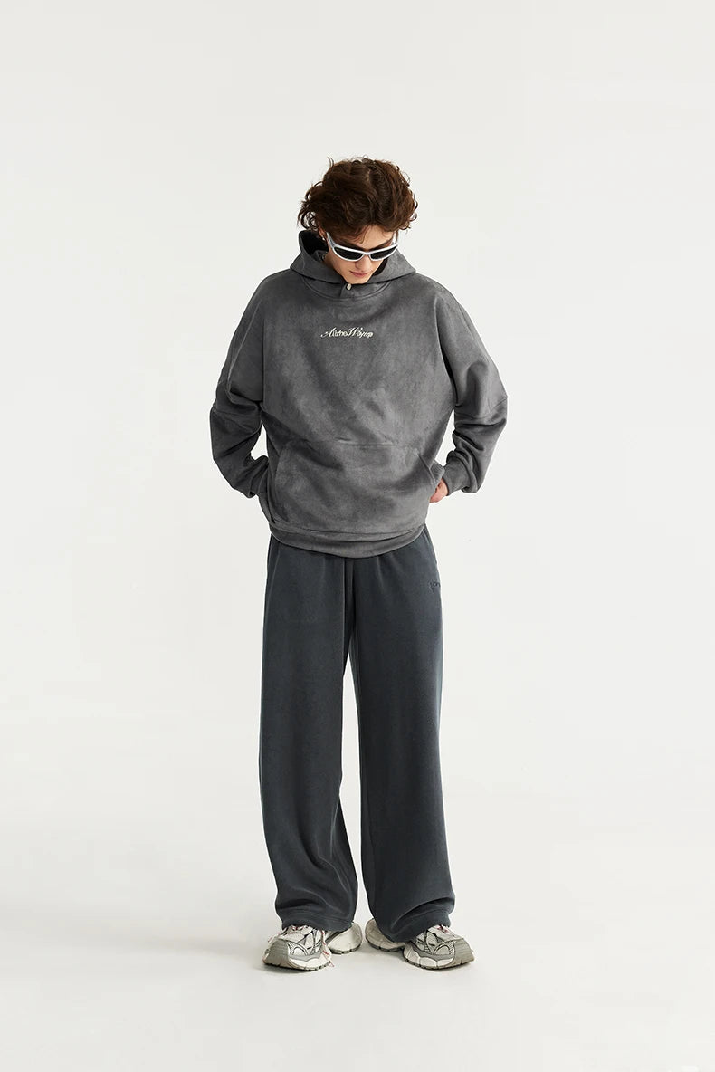 Fleece Straight Leg Pants