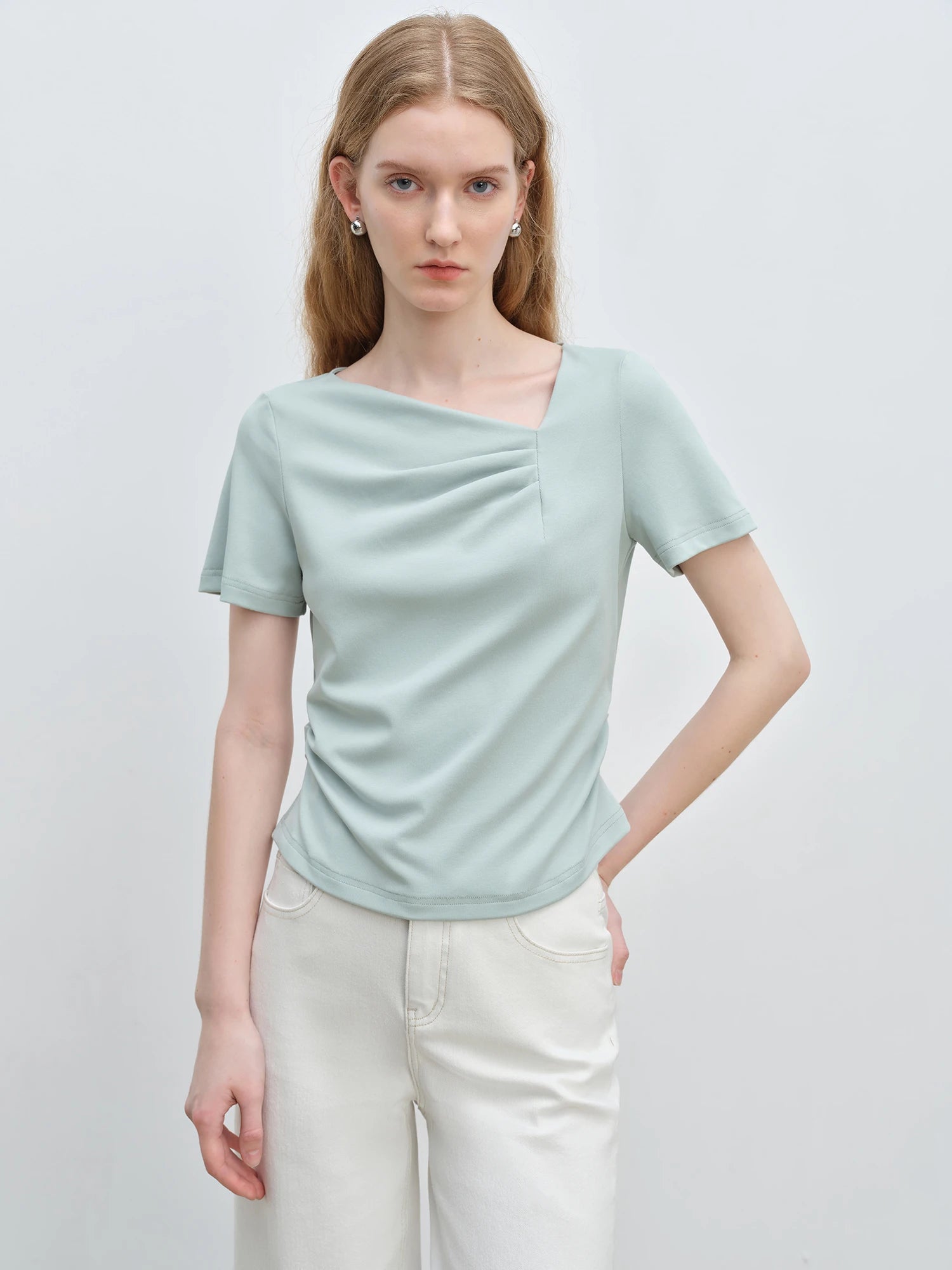 Asymmetric Sleeveless Top