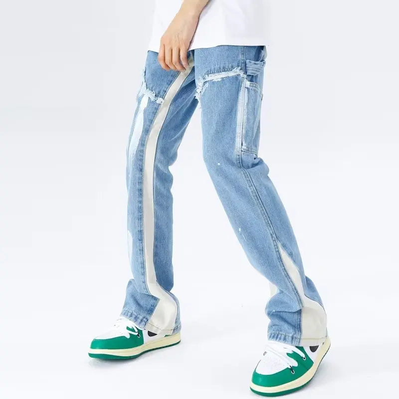 Streetwear Baggy Flare Jeans