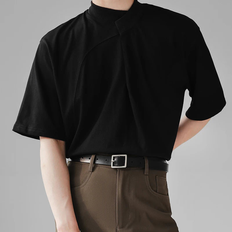 Turtleneck Short Sleeve T-shirt