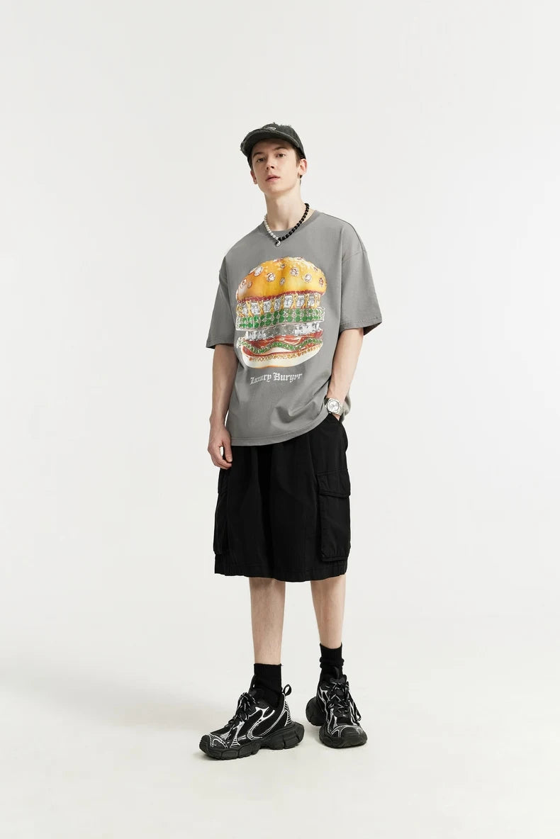 Hamburger Printed T-shirt