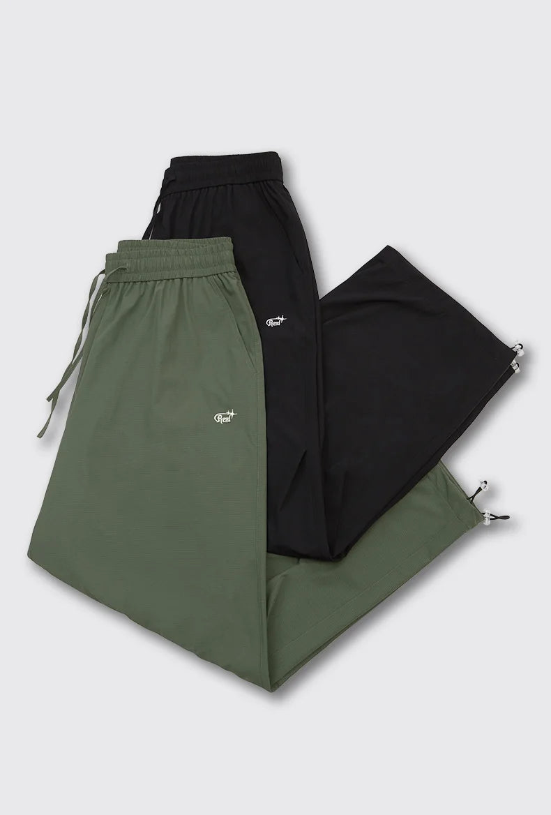 Nylon Parachute Pants