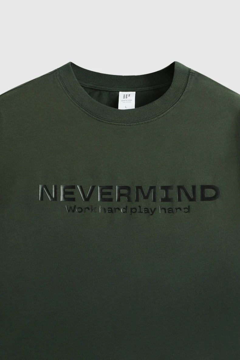 Oversized nevermind T-Shirt