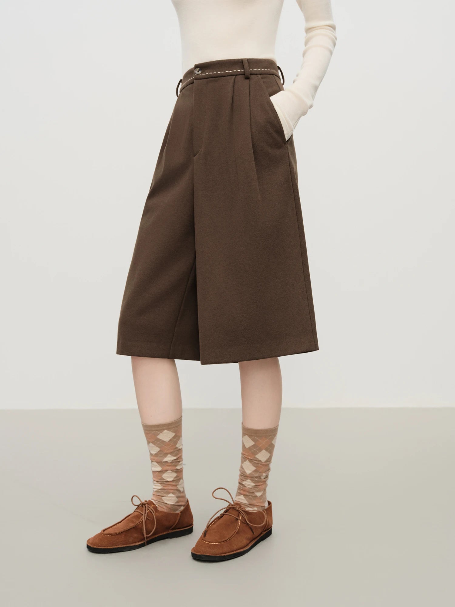 Loose Wide Leg Shorts