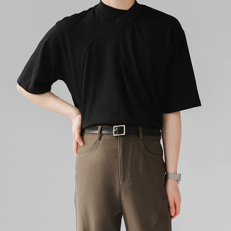 Turtleneck Short Sleeve T-shirt