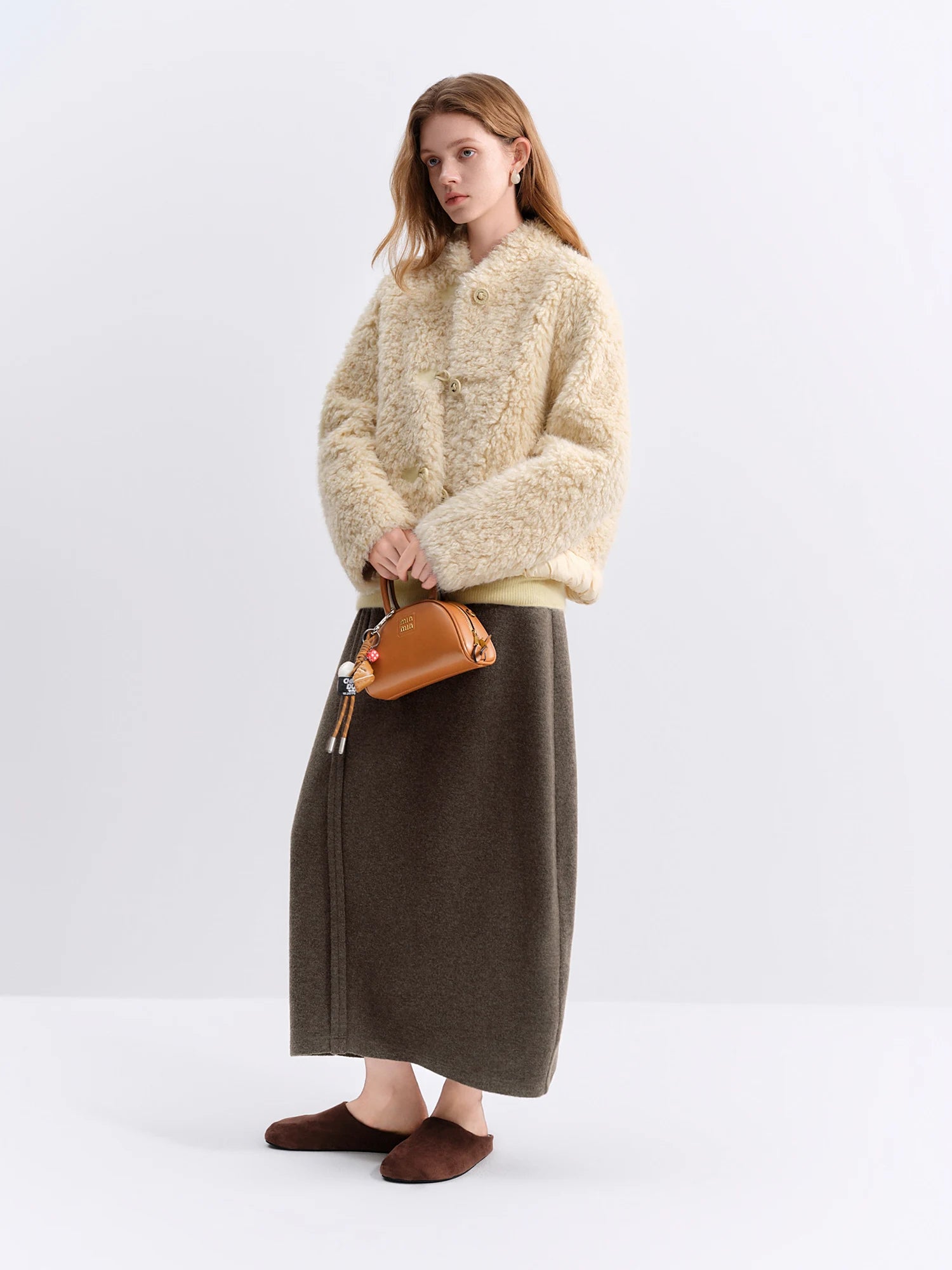 Fall Winter Wool Skirt