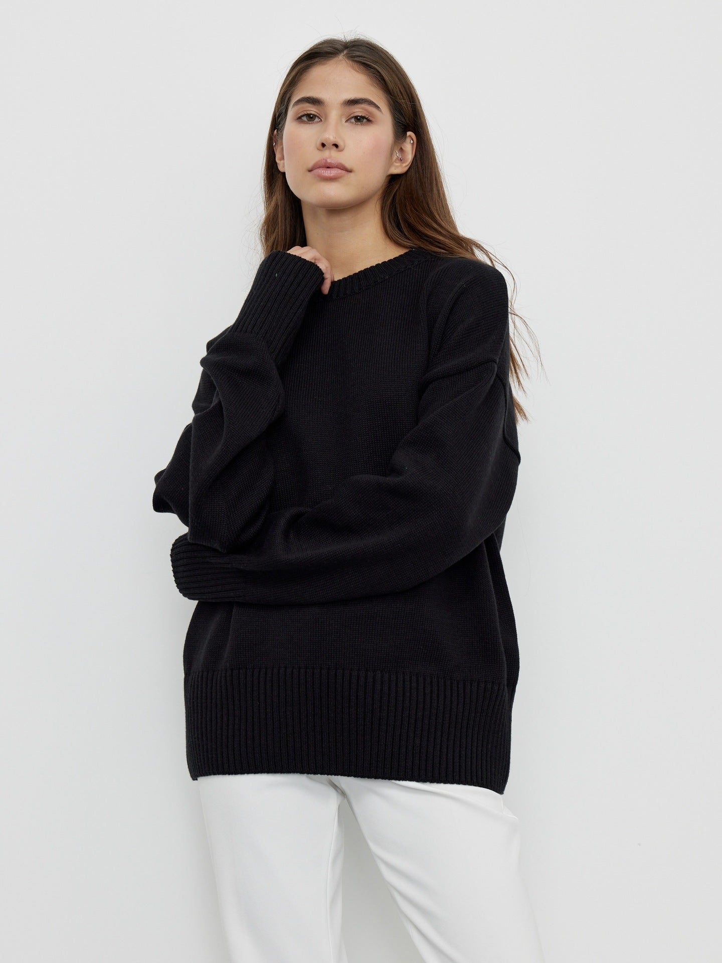 Classic Round Neck Sweater