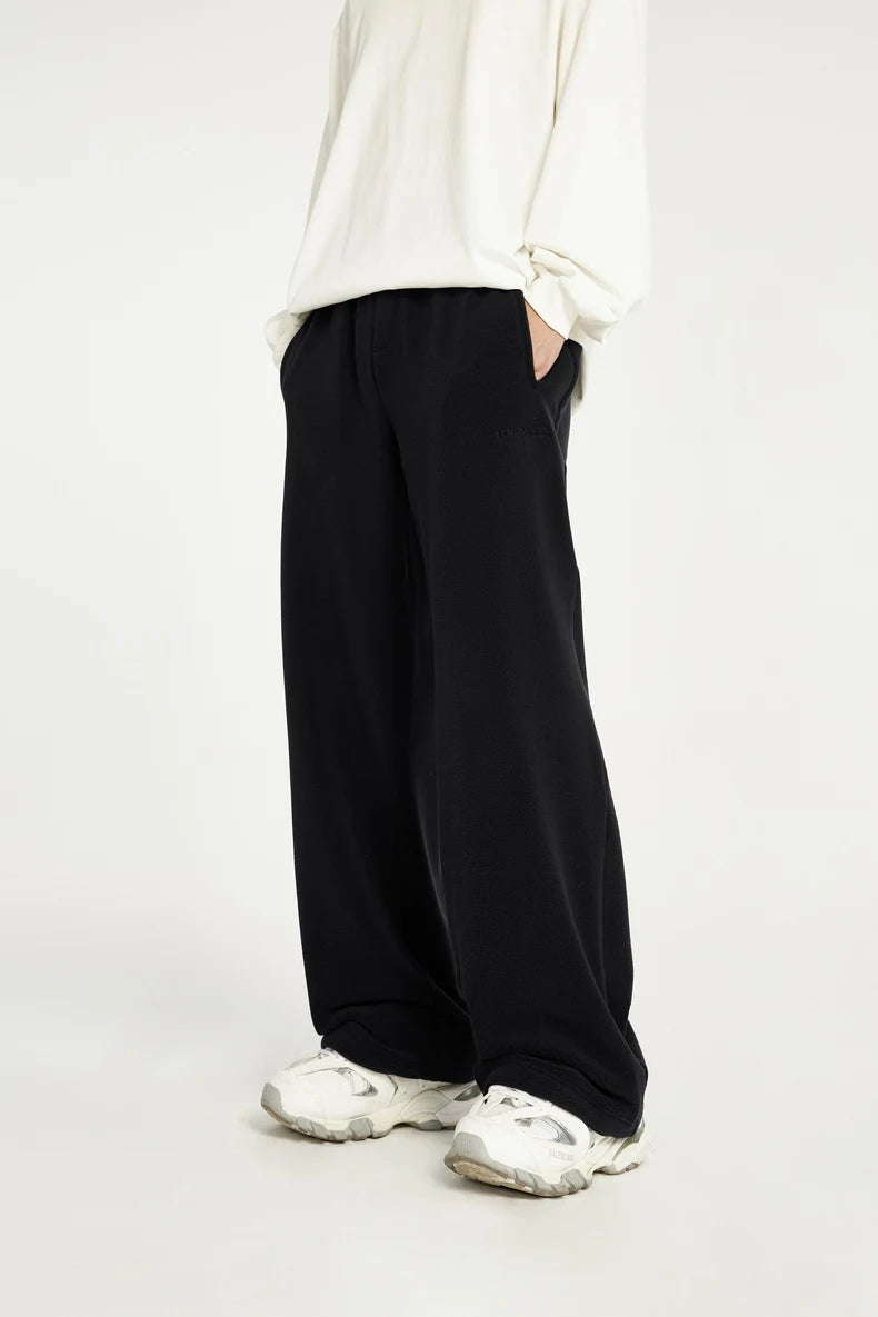 Fleece Straight Leg Pants