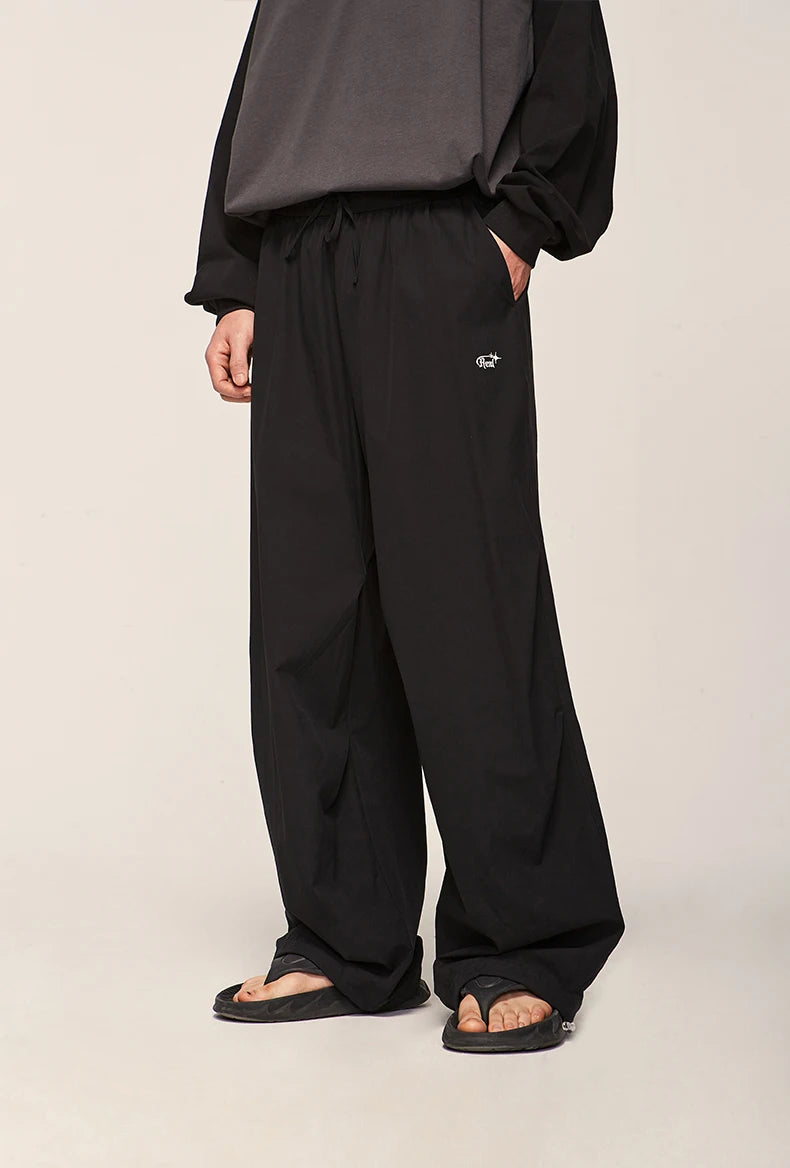 Nylon Parachute Pants