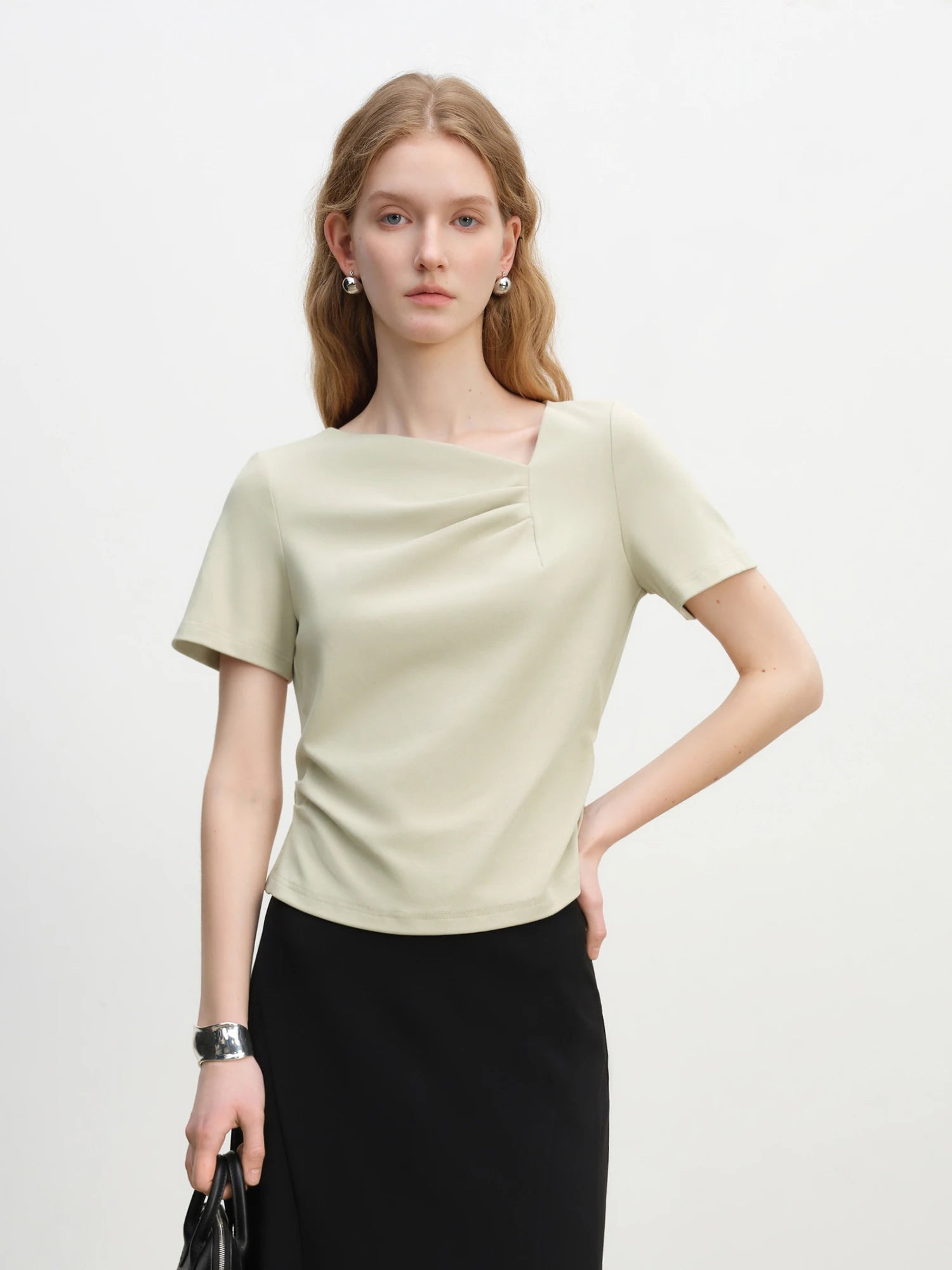 Asymmetric Sleeveless Top