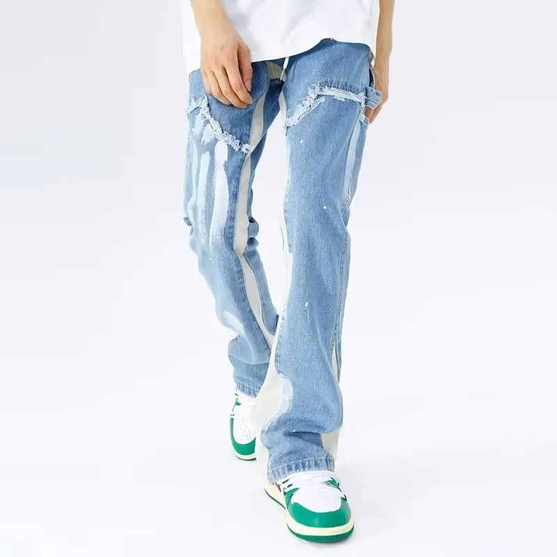 Streetwear Baggy Flare Jeans