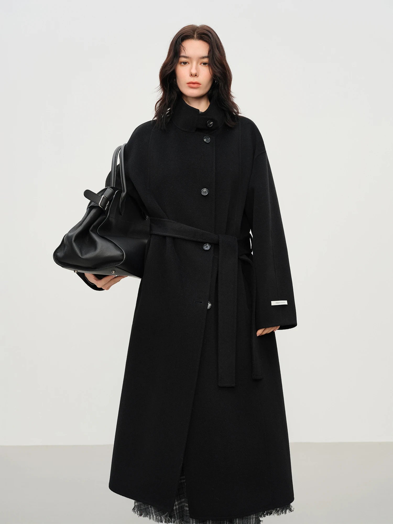 Wool Double-Faced Long Coat