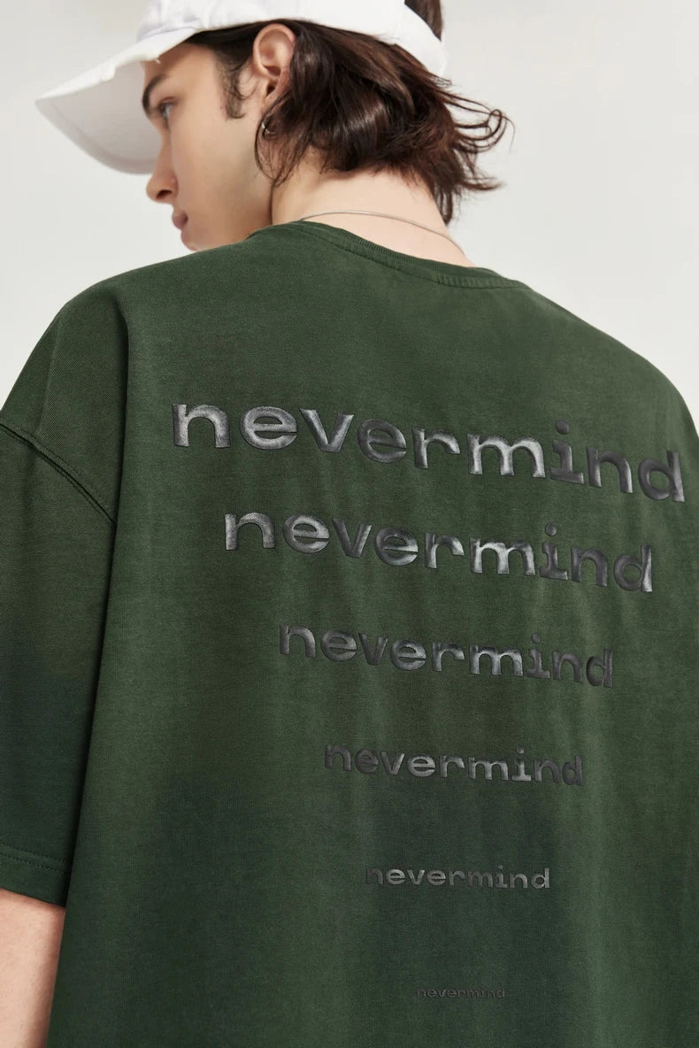 Oversized nevermind T-Shirt