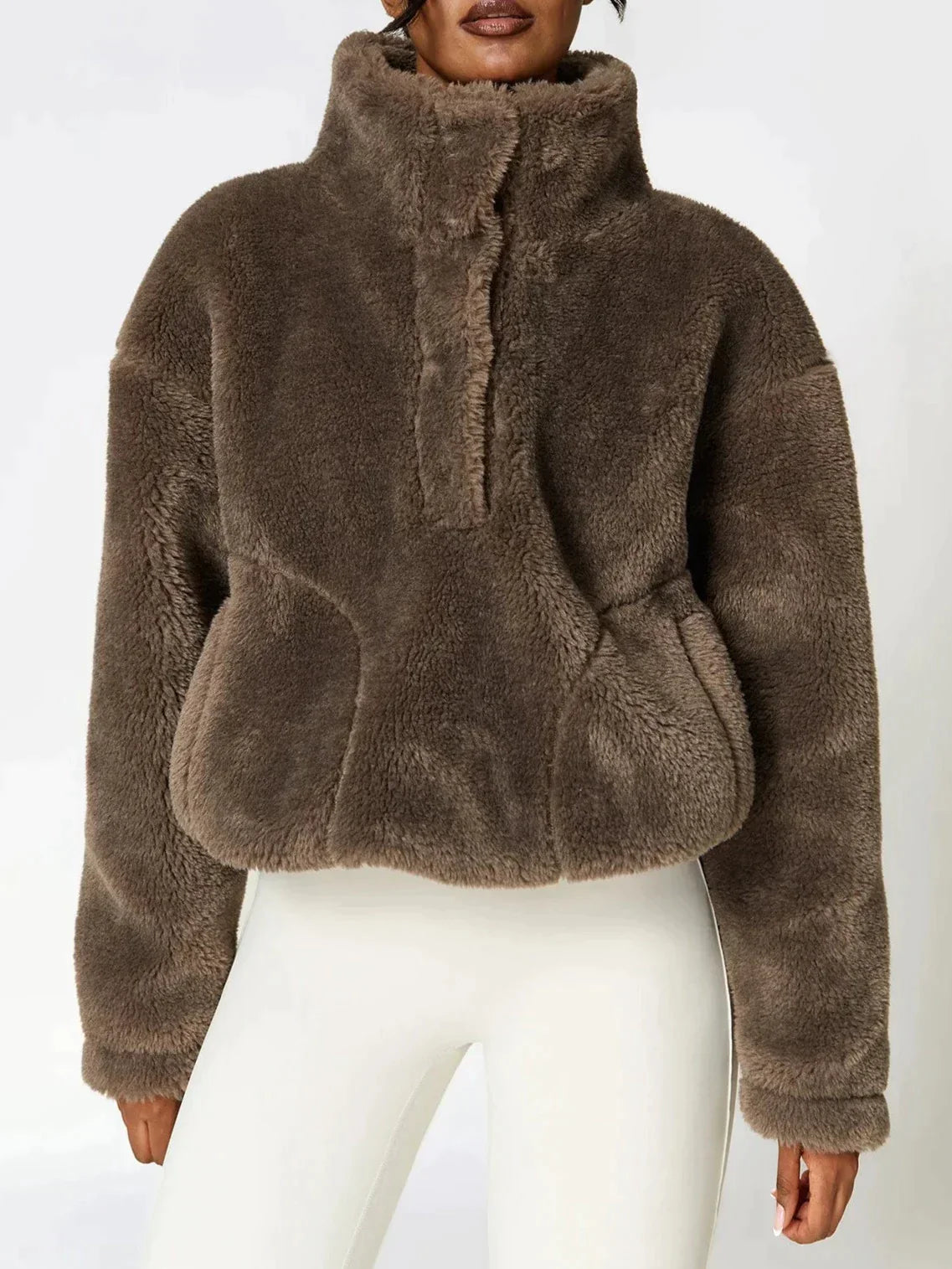 Soft fleece sweatshirt