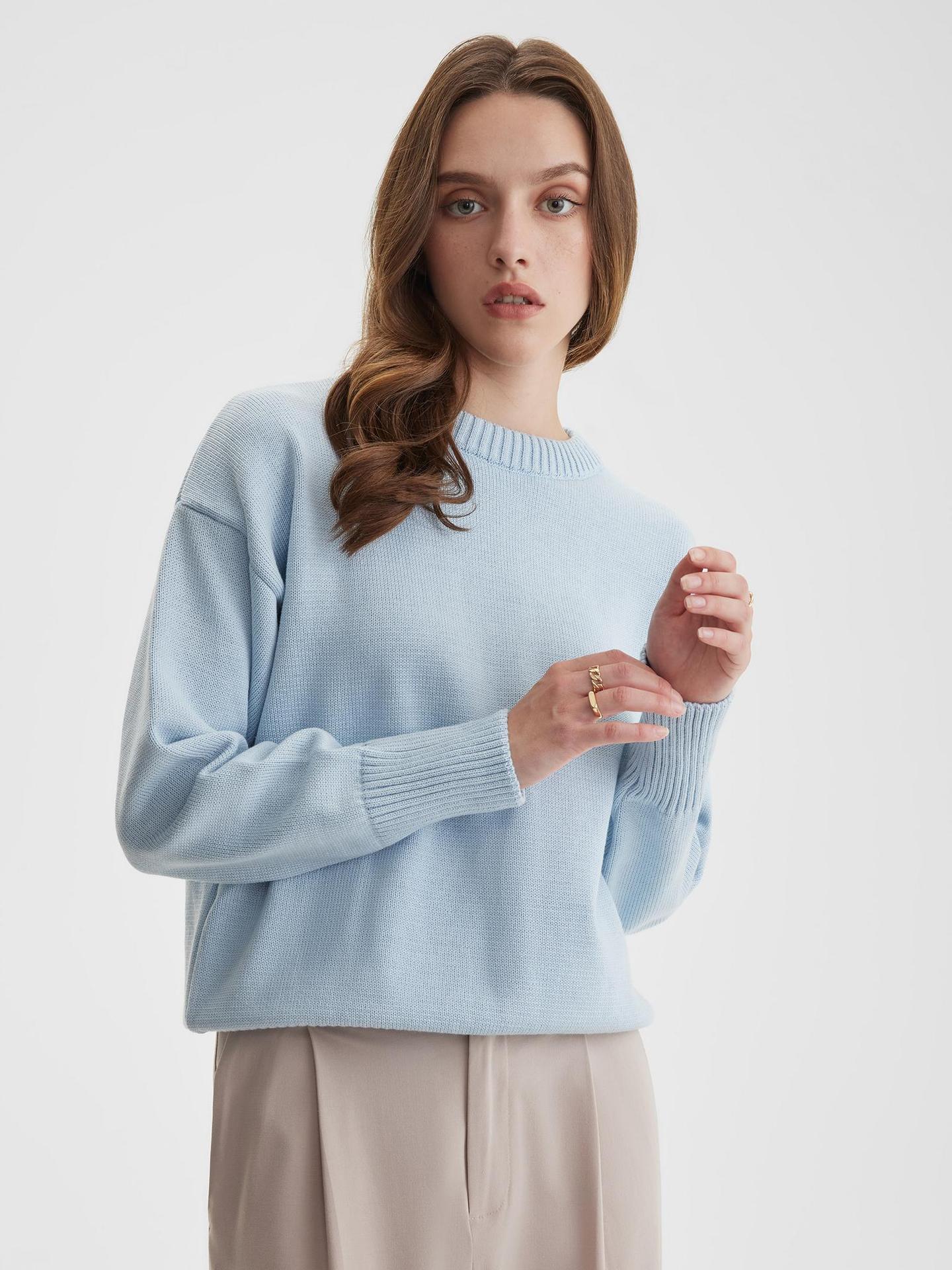 Classic Round Neck Sweater