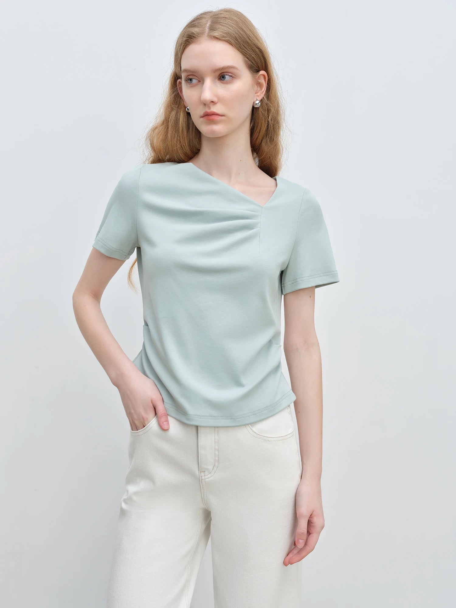 Asymmetric Sleeveless Top