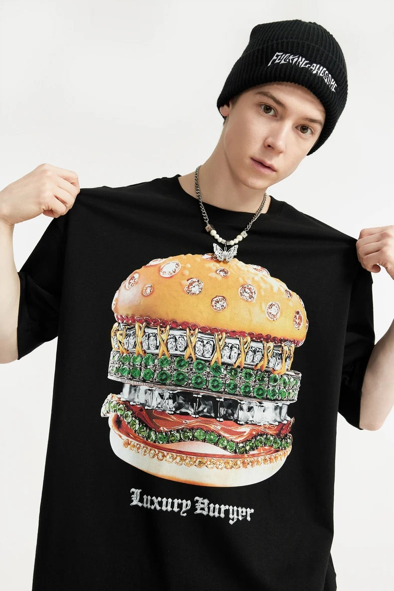 Hamburger Printed T-shirt