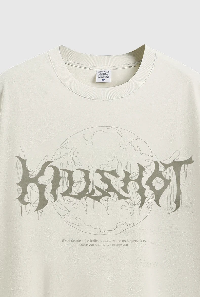 Earth Printed T-shirt