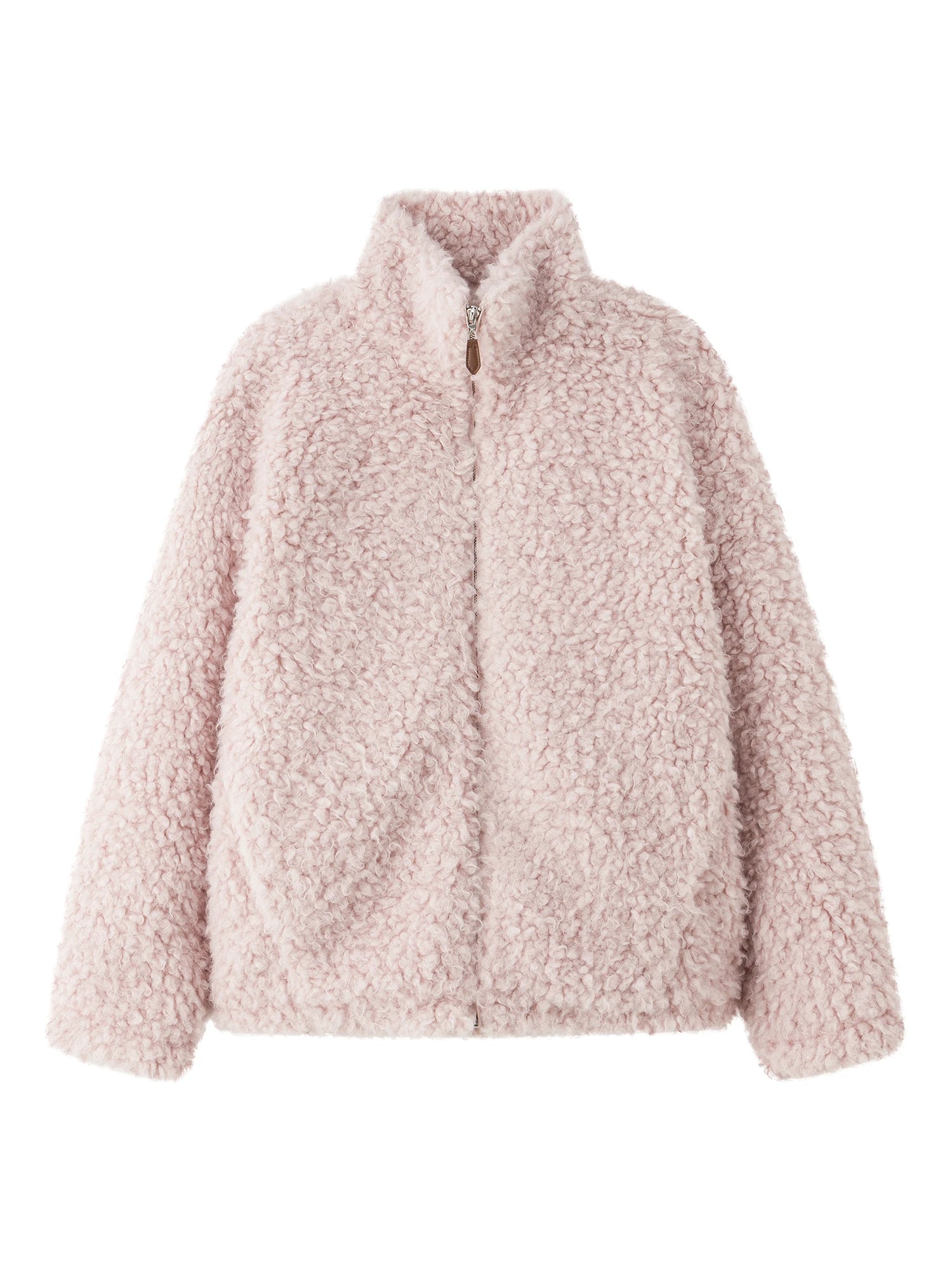 Short Light Fur Jacket