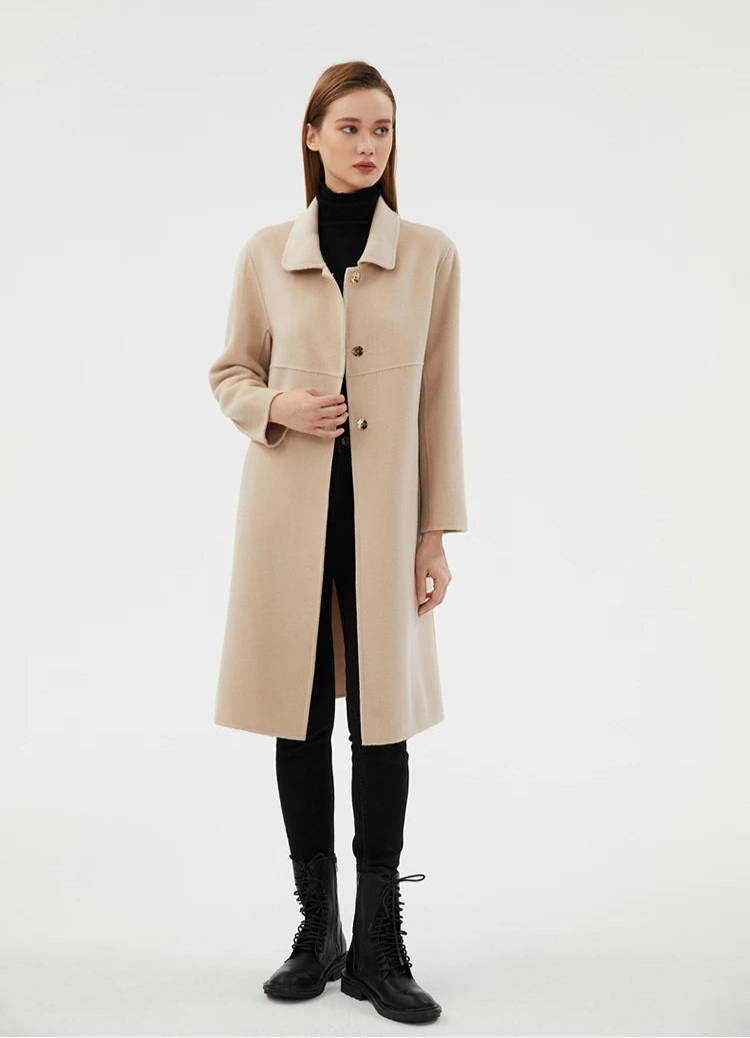 Casual Wool Coat