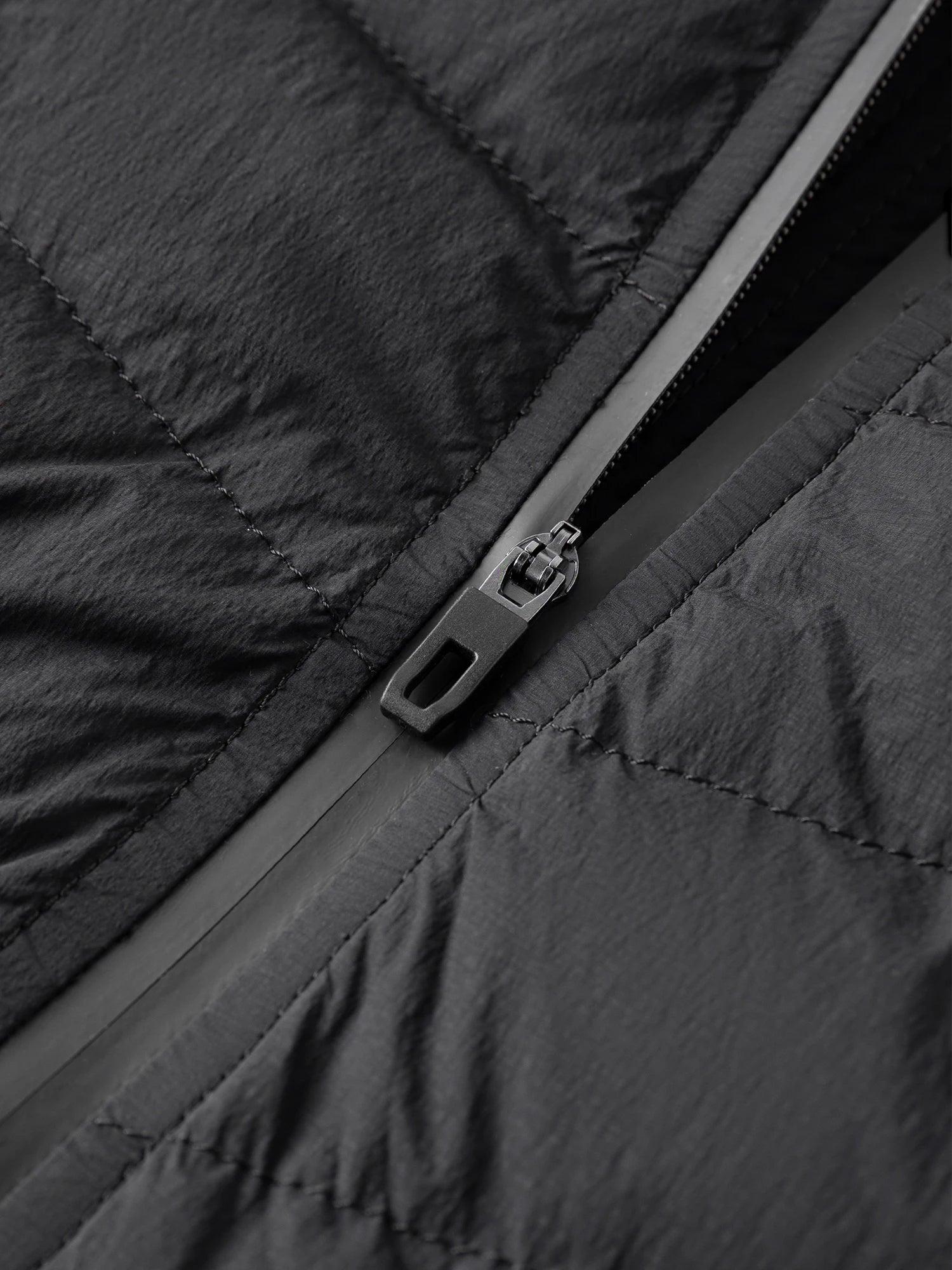 Lightweight Hooded Black Jacket