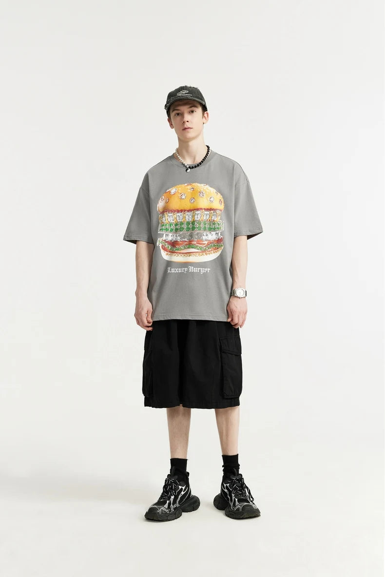 Hamburger Printed T-shirt