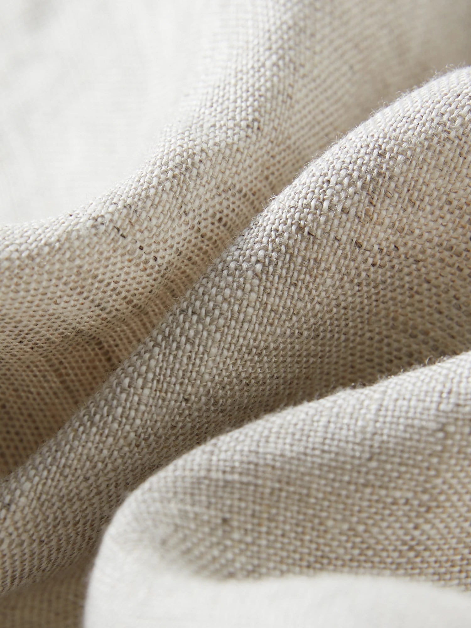 Sleeveless Linen Beige Top and Pants Set